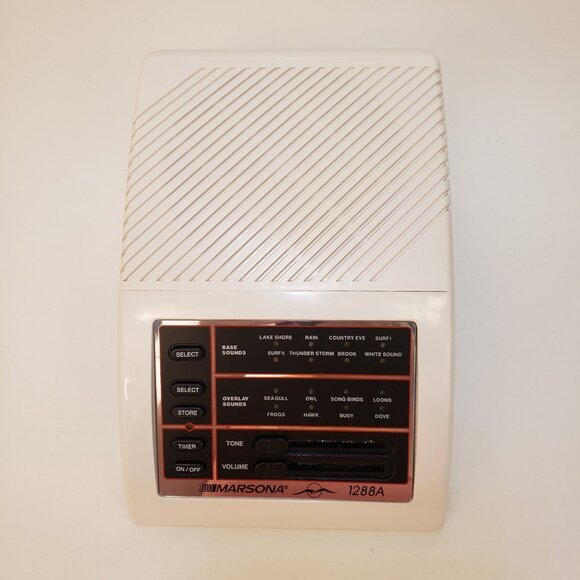 Marsona® 1288A Sound Machine with Pillow Speakers & Plug-in adapter - Picture 3 of 9